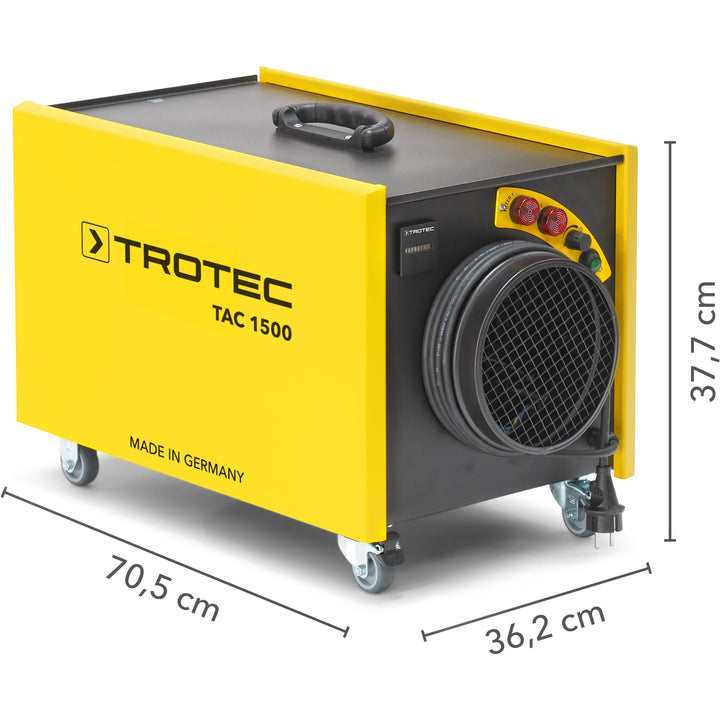 TROTEC TAC 1500 – Detailansicht