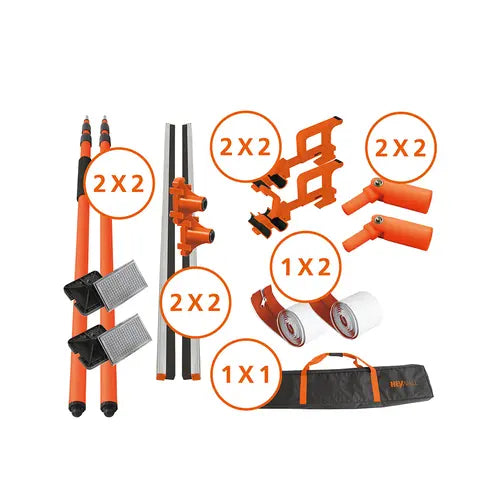 HEYLO HEYWALL Plus-Paket Staubschutzwand