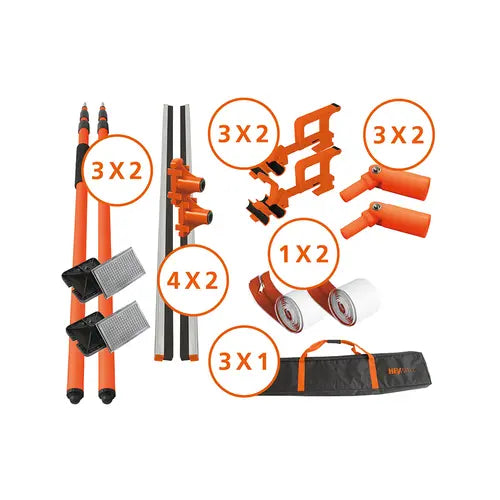 HEYLO HEYWALL Profi-Paket Staubschutzwand