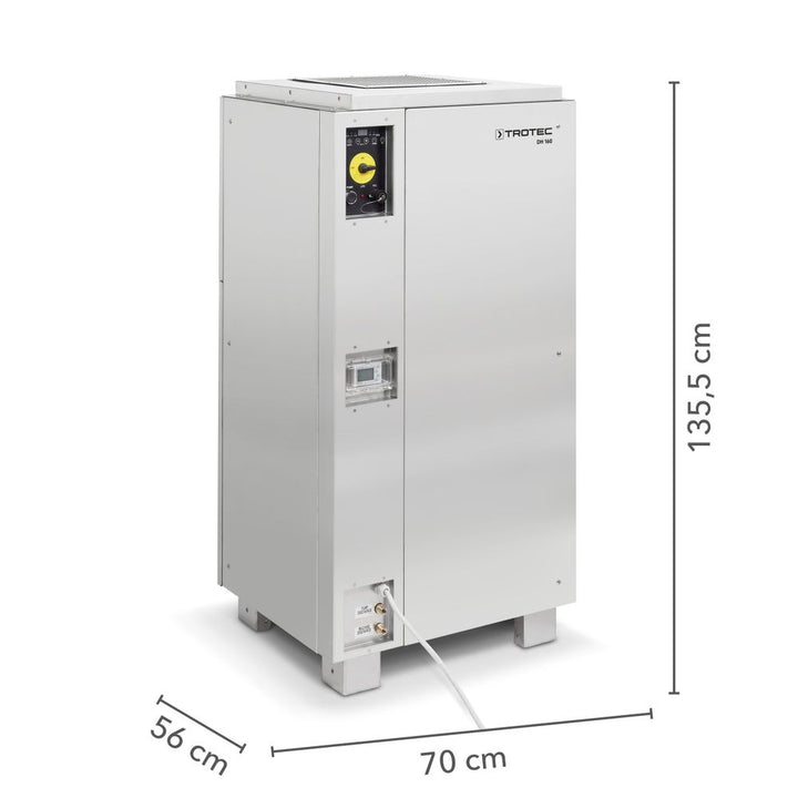 TROTEC DH 160 BX ES Edelstahl