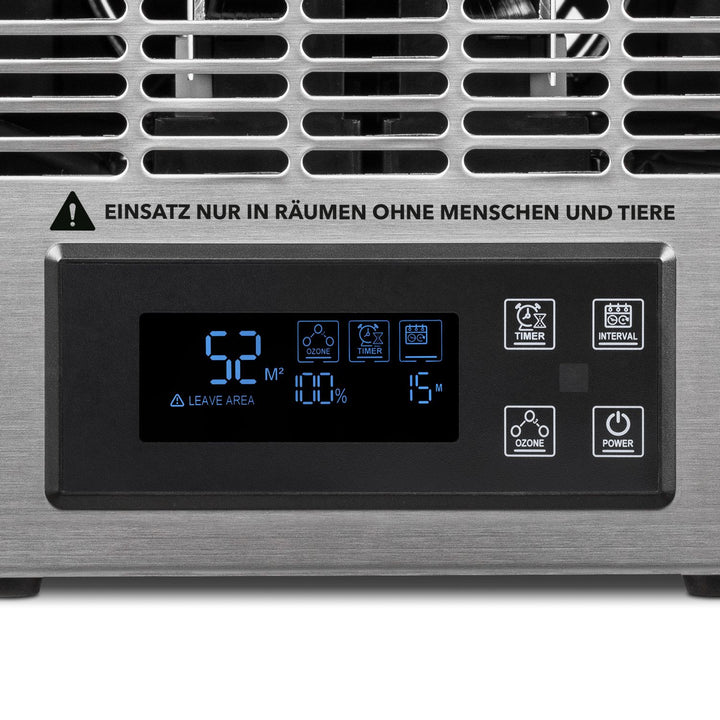 TROTEC Airozon 28 ECO side view with carry handle