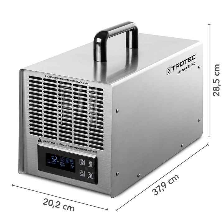 TROTEC Airozon 28 ECO LED control panel