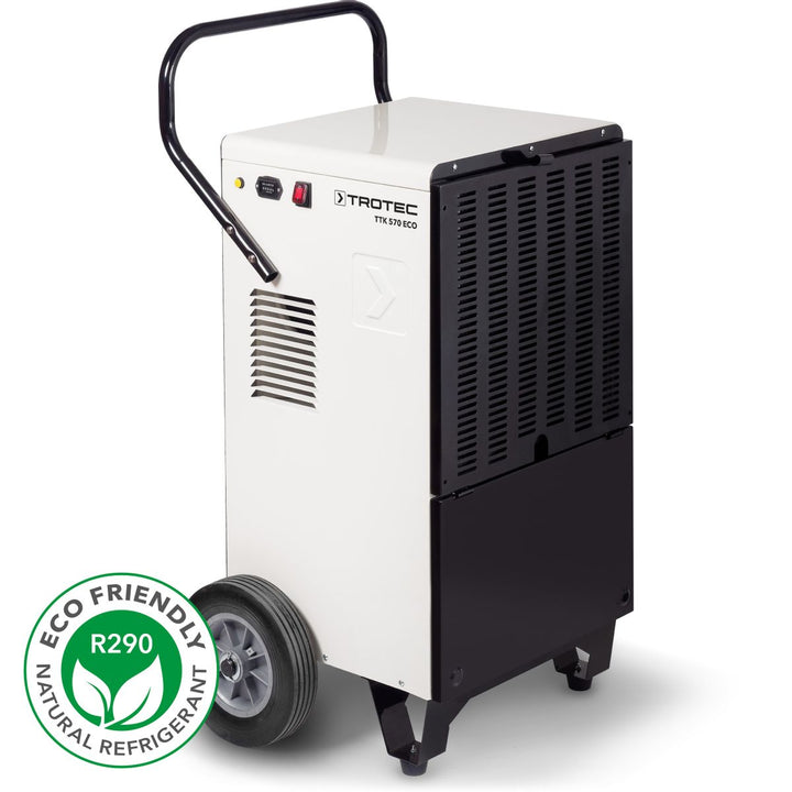 TROTEC TTK 570 ECO Gewerbe-Luftentfeuchter / Bautrockner – Frontansicht