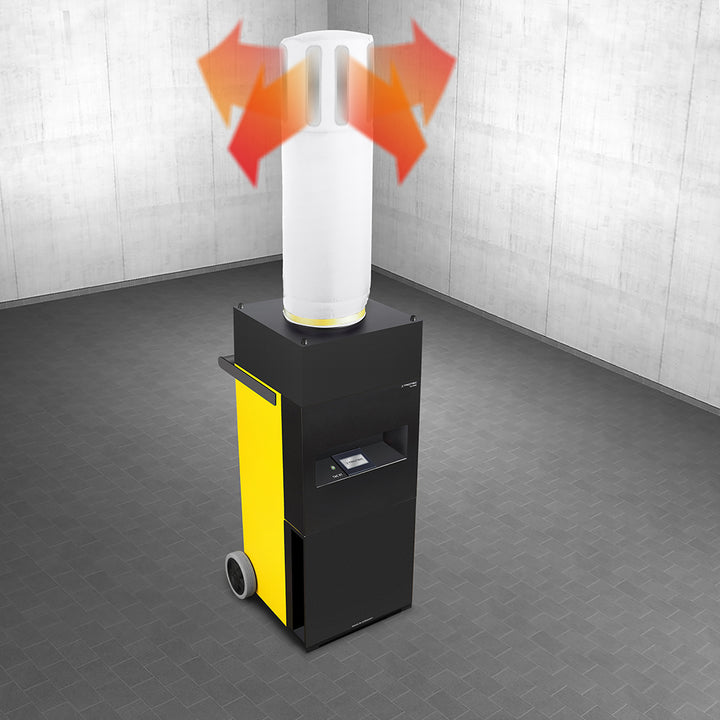 TROTEC TAC XT 18 Anwendung