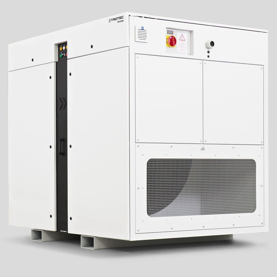 TROTEC TTR 13500 adsorption drying unit - rear view