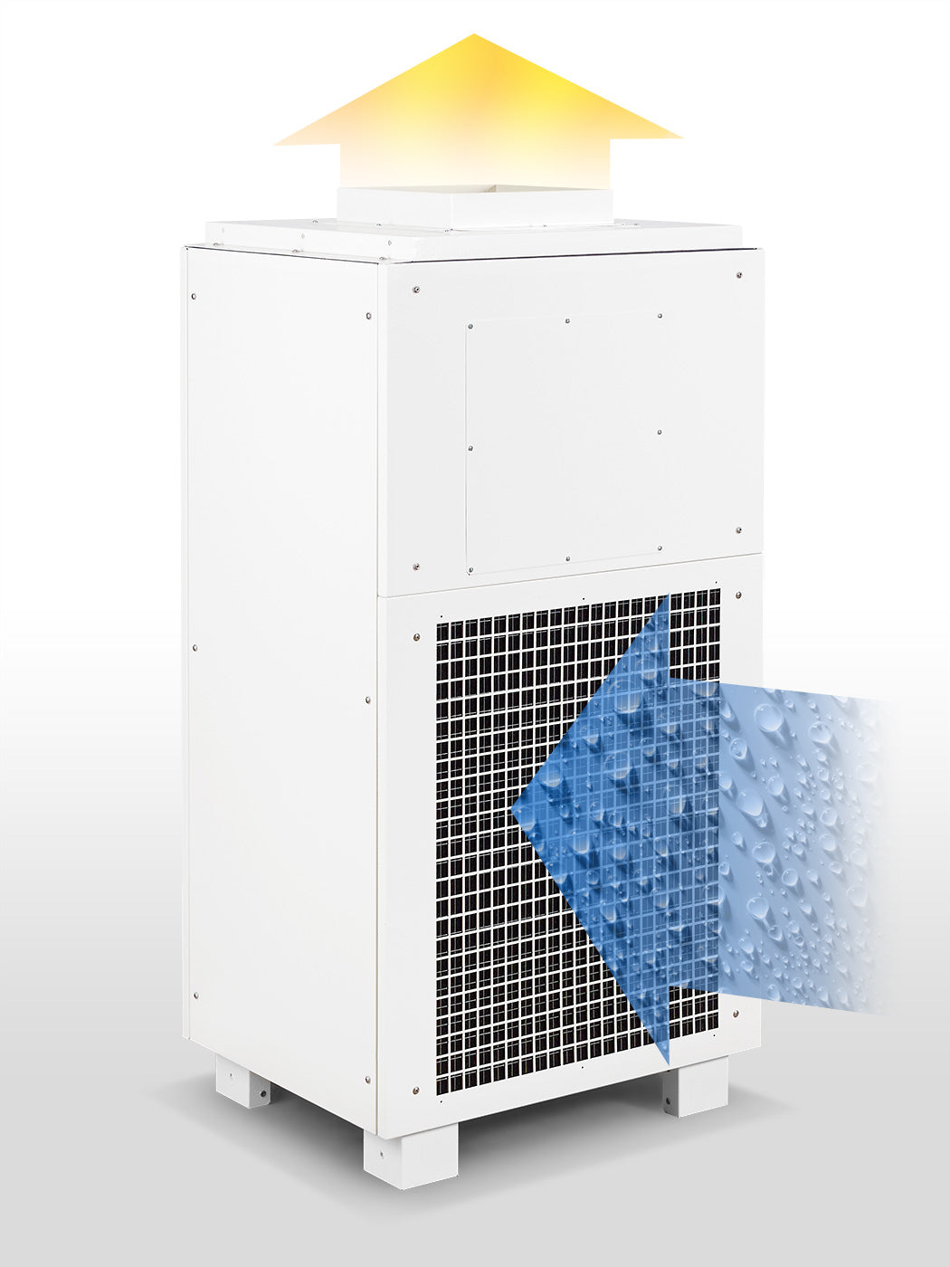 TROTEC DH 160 BX - duct system or air hose connection