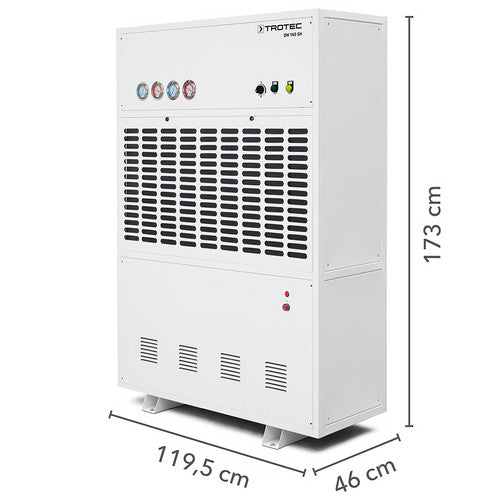 TROTEC DH 145 SH Abmessungen