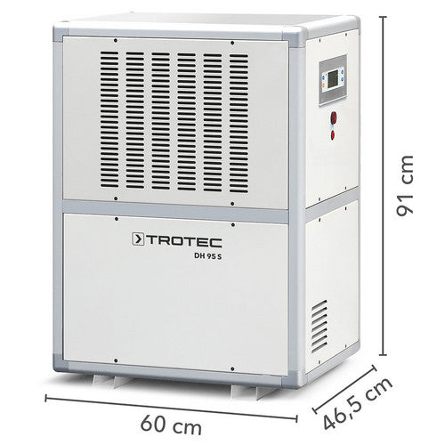 TROTEC DH 95 S Abmessungen