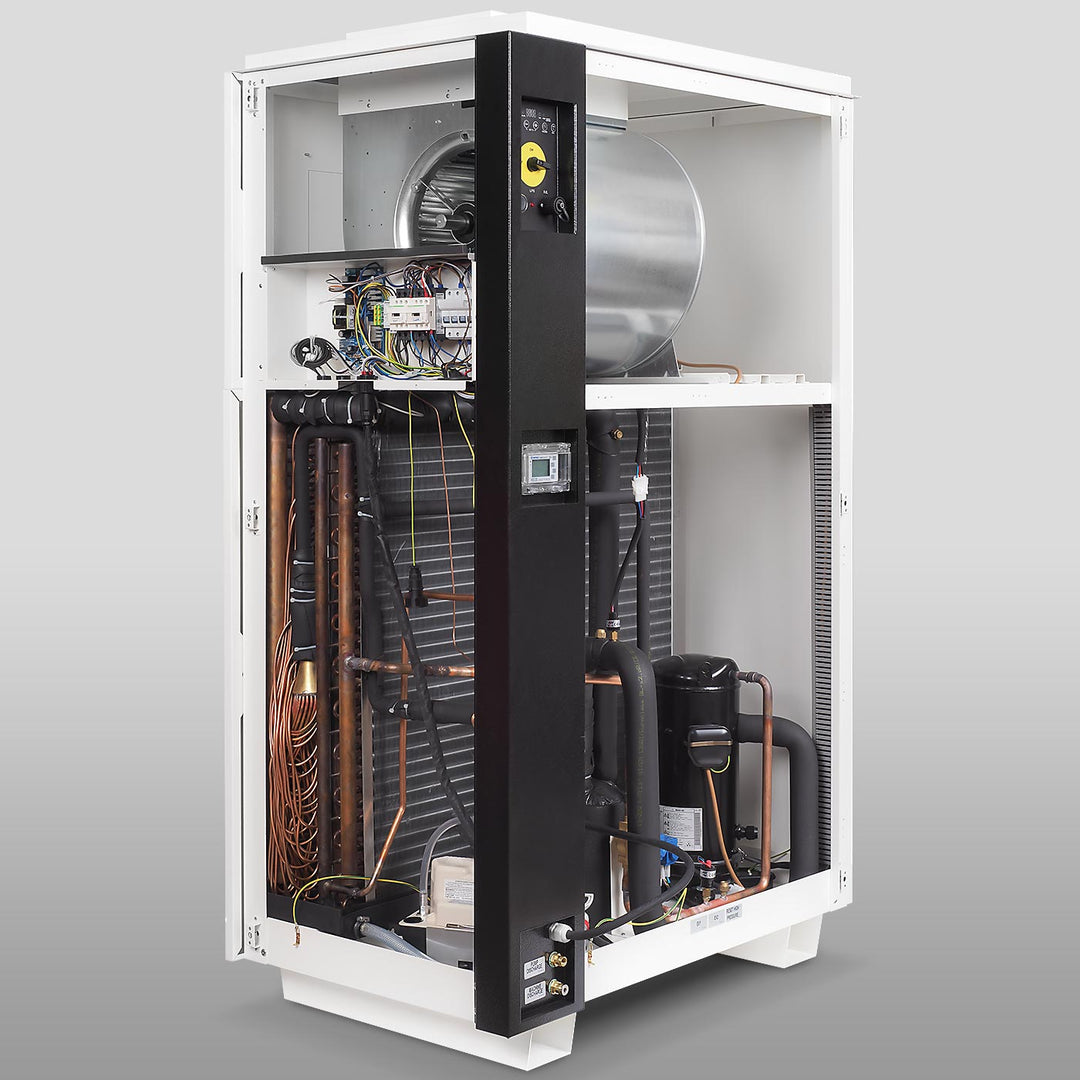 TROTEC DH 310 BX with opened housing - service friendly design