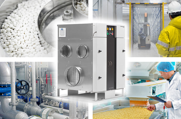 TROTEC TTR 1400 industrial application