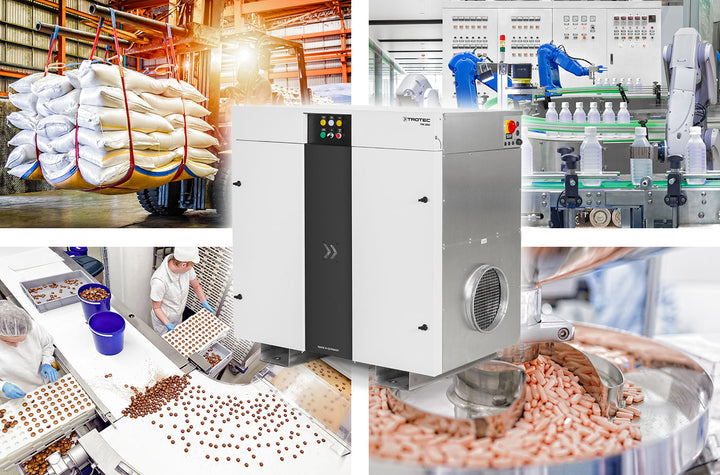 TROTEC TTR 2800 industrial application