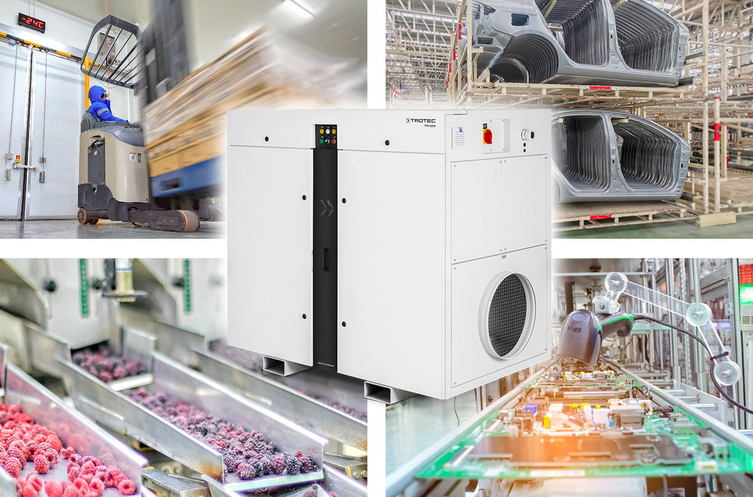 TROTEC TTR 5200 industrial application