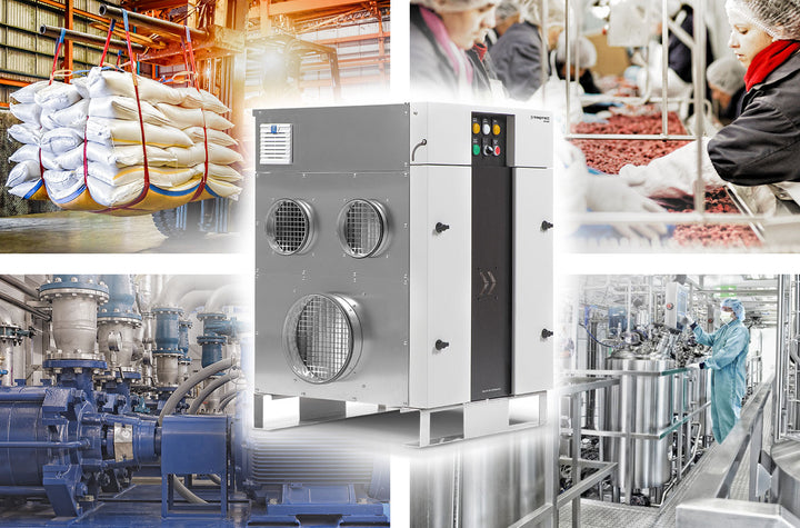 TROTEC TTR 800 industrial application