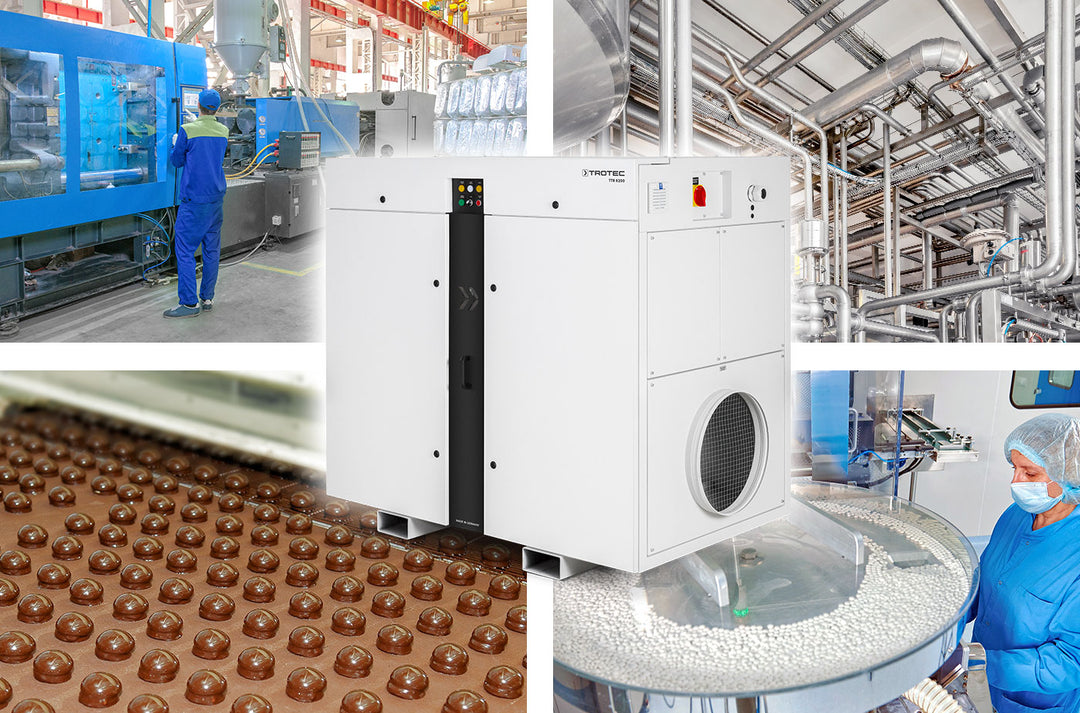 TROTEC TTR 8200 industrial application