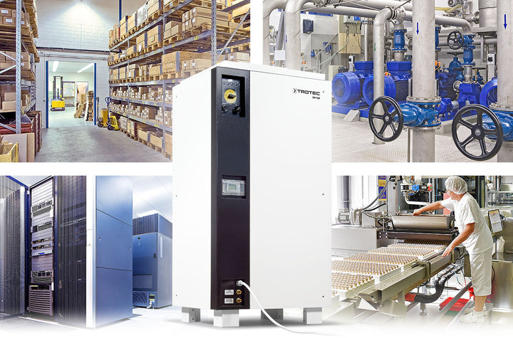 TROTEC DH 160 BX - suitable for many industrial applications