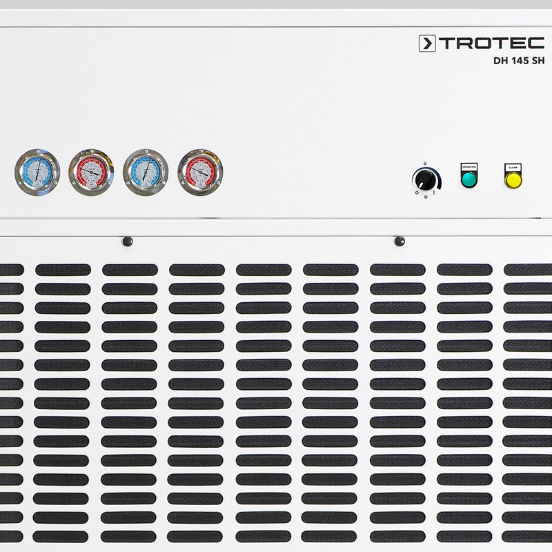 TROTEC DH 145 SH industrial condensation dryer - angled view
