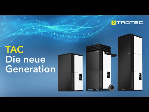 The new generation of TROTEC TAC high-performance air cleaners