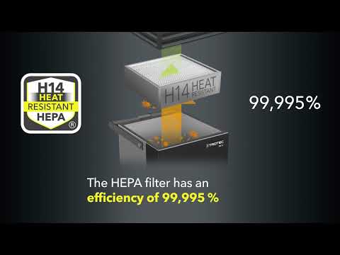 TROTEC TAC V+ official product video — high-performance air purification against aerosols and viruses