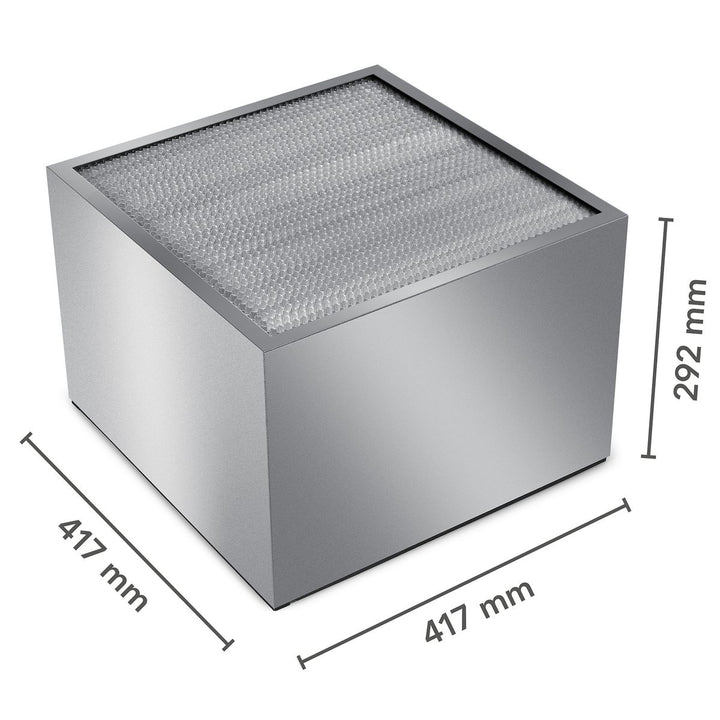 Original TROTEC H14 HEPA replacement filter 7160000106 — filter media detail
