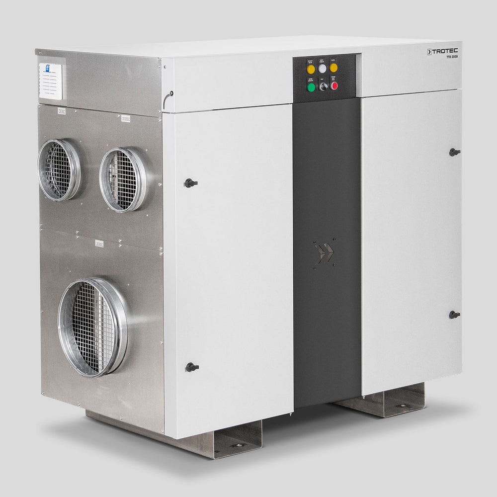 TROTEC TTR 2000 with robust stainless steel housing